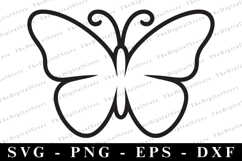 Butterfly Svg | Svg Cut Files | Cricut Product Image 1