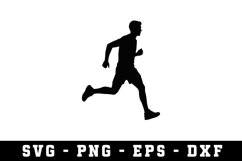 Football Player SVG | SVG Cut files | Cricut Product Image 1