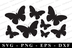 Butterfly Svg | Svg cut file | Cricut Product Image 1