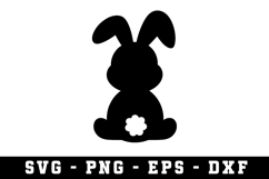 Rabbit SVG | SVG Cut files | Cricut Product Image 1