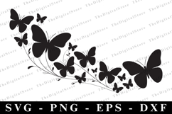 Butterfllies Svg | Svg Cut Files | Cricut Product Image 1