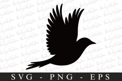 Bird Svg, Flying Bird, Files for Cricut Product Image 1