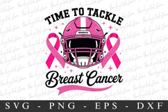 Tackle Breast Cancer PNG | Breast Cancer Awareness Png Product Image 1
