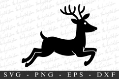 Merry Christmas Rain Deer Svg | Christmas svg Product Image 1