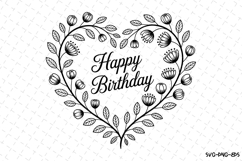 Happy Birthy SVG | SVG Cut files | Cricut Product Image 1