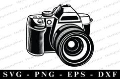 Camera SVG | SVG Cut files | Cricut Product Image 1
