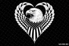 USA Eagle Svg Design | Svg Cut Files | Cricut Product Image 1