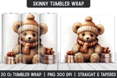 Christmas Tumbler Wrap | Tumbler | Christmas Sublimation Product Image 1