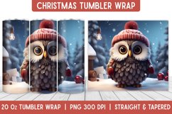 Christmas Tumbler Wrap | Christmas Sublimation | Tumbler Product Image 1