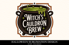 Witch&#039;s cauldron brew Clipart PNG | Spooky Season Png Product Image 1