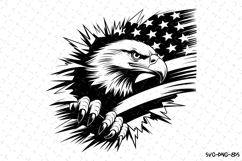 USA Eagle Svg Design | Svg Cut Files | Cricut Product Image 1