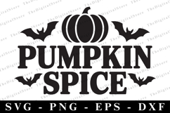 Pumpkin Spice Svg | Halloween Svg | Cricut Product Image 1