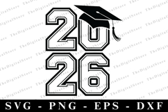 Grad 2026 svg | Graduation Svg | Svg cut file Product Image 1