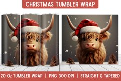 Christmas Tumbler Wrap | Christmas Sublimation | Tumbler Product Image 1