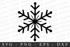 Merry Christmas Snow Flake Svg | Christmas svg Product Image 1