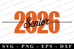 Senior 2026 svg | Graduation Svg | Svg cut file Product Image 1