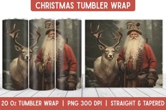 Christmas Tumbler Wrap | Christmas Sublimation | Tumbler Product Image 1