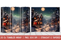 Christmas Tumbler Wrap | Christmas Sublimation | Tumbler Product Image 1