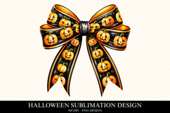 Halloween Bow Clipart PNG | Spooky Season Png Product Image 1
