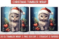 Christmas Tumbler Wrap | Christmas Sublimation | Tumbler Product Image 1