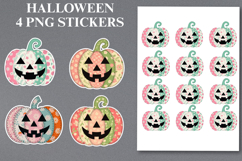 Halloween pumpkin Stickers Png | Printable Product Image 1