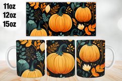 Fall Mug Sublimation PNG | Sublimation | 11oz 12oz &amp; 15oz Product Image 1