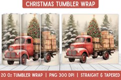 Christmas Tumbler Wrap | Christmas Sublimation | Tumbler Product Image 1