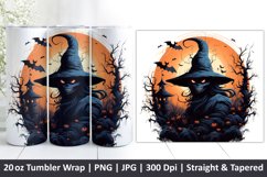 Halloween Tumbler Wrap | Halloween Design | Tumbler | Ghost Product Image 1