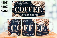 Coffee Mug Wrap Sublimation 11oz, 12oz, 15oz Product Image 1