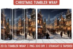 Christmas Tumbler Wrap | Christmas Sublimation | Tumbler Product Image 1