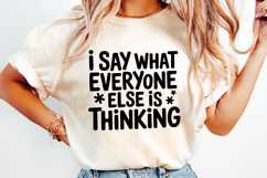 80 Sarcastic SVG Bundle | Quotes | SVG Cut Files Product Image 9