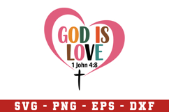 Boho Christian SVG | SVG Cut files | Cricut Product Image 1