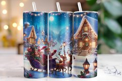 Christmas Tumbler Wrap | Christmas | Sublimation Product Image 1