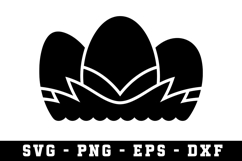 Eggs SVG | SVG Cut files | Cricut Product Image 1