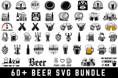 60 Beer Svg Bundle|Beer SVG Cut files | Cricut Product Image 1