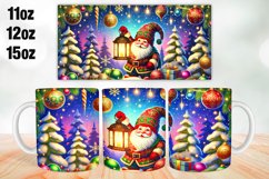 Christmas Mug Wrap Sublimation 11oz, 12oz, 15oz Product Image 1
