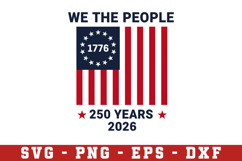 USA 250th Anniversary SVG, Patriotic Svg Png Product Image 1