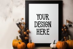 Halloween Frame Mockup | Mockup| PSD smart object Product Image 1