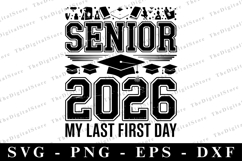 Senior 2026 svg | Graduation Svg | Svg cut file Product Image 1