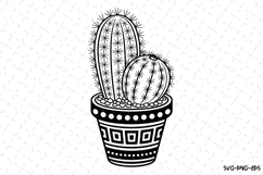 Cactus Svg Design | Svg Cut Files | Digital Download Product Image 1