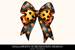 Halloween Bow Clipart PNG | Spooky Season Png Product Image 1
