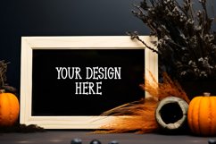 Halloween Frame Mockup | Mockup| PSD smart object Product Image 1