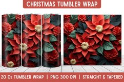 Christmas Tumbler Wrap | Christmas Sublimation | Tumbler Product Image 1