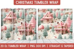 Christmas Tumbler Wrap | Christmas Sublimation | Tumbler Product Image 1