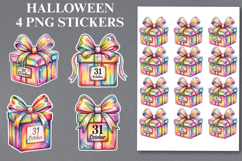 Halloween 31 october Stickers Png | Printable Product Image 1