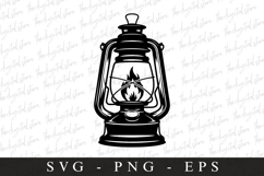 Lantern Svg | Camping Svg | Svg Cut Files Product Image 1
