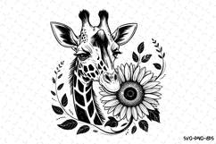 Giraffe Svg Design | Svg Cut Files | Digital Download Product Image 1