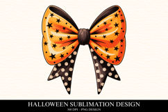 Halloween Bow Clipart PNG | Spooky Season Png Product Image 1
