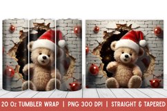 Christmas Tumbler Wrap | Christmas Sublimation | Tumbler Product Image 1