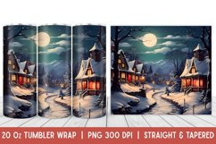 Christmas Tumbler Wrap | Christmas Sublimation | Tumbler Product Image 1